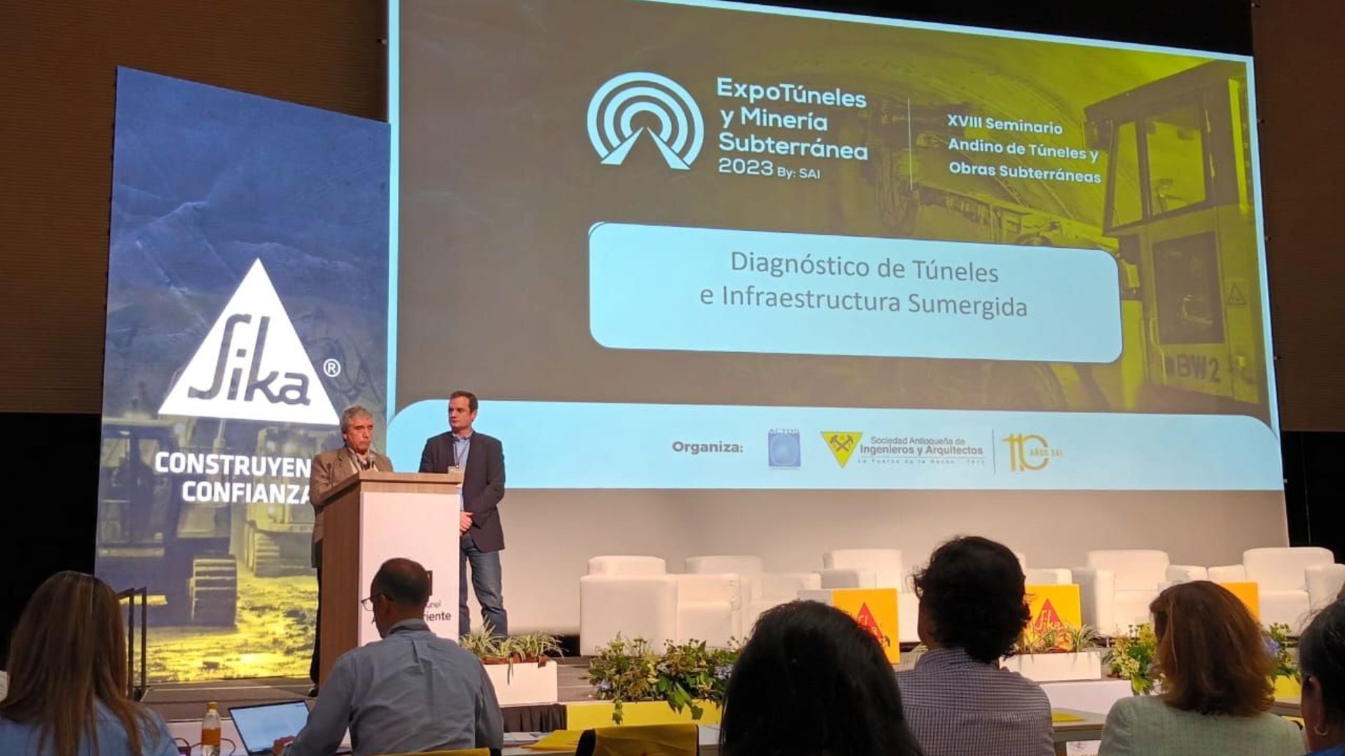 SKAVA Consulting present at the XVIII Andean Seminar on Tunnels and Underground Works